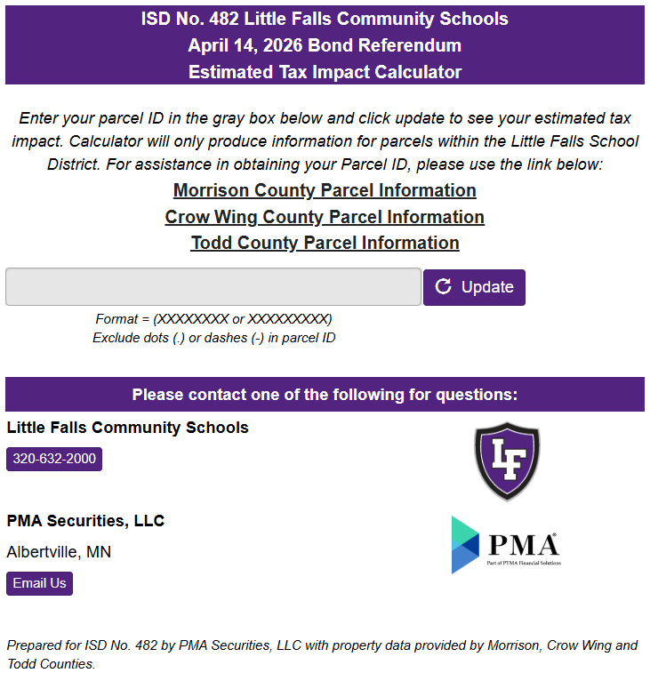 Estimated tax impact calculator